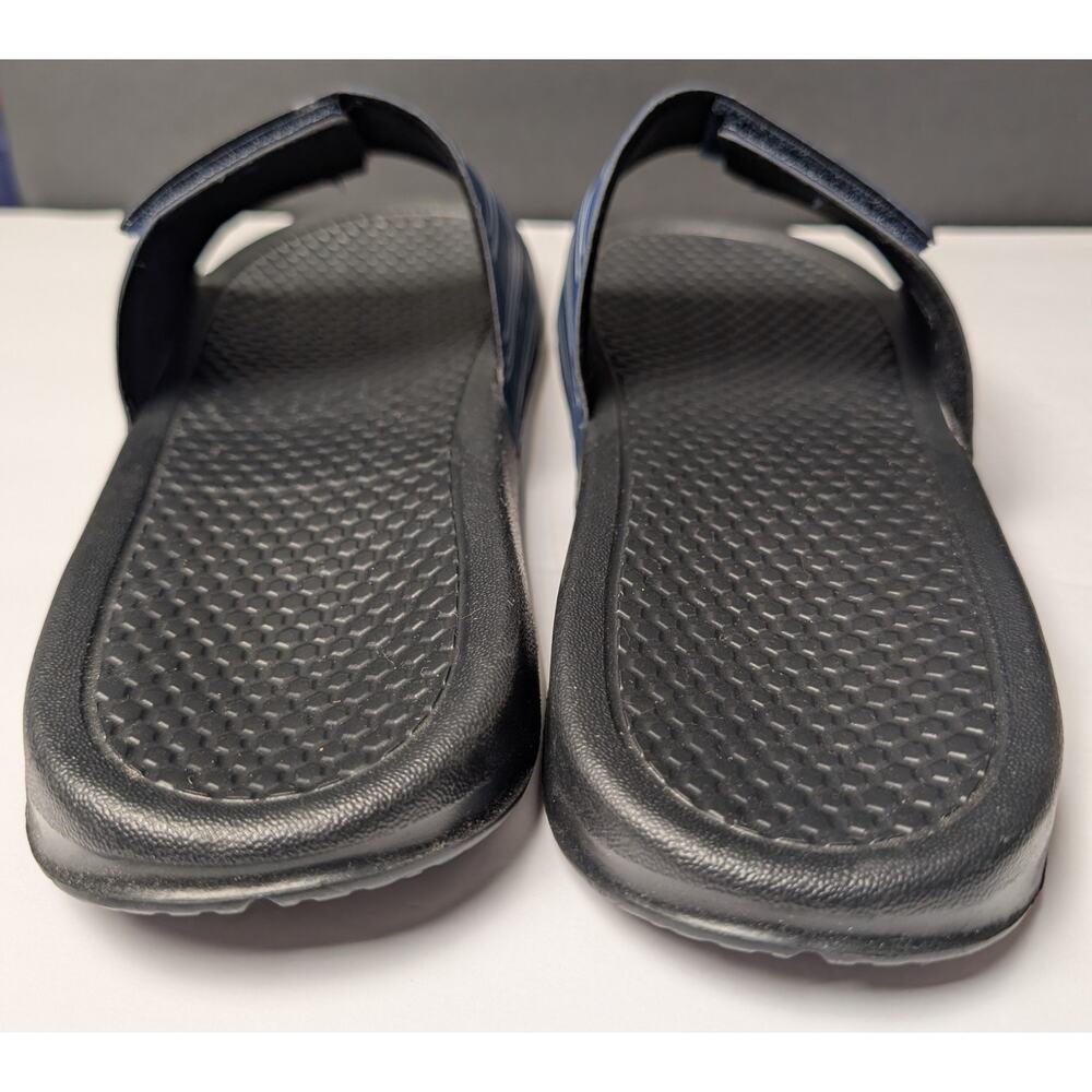 Dallas Cowboys Logo Comfort Slides MENS SZ XL 13-14 Summer Football Sandals NWOT - Picture 4 of 11